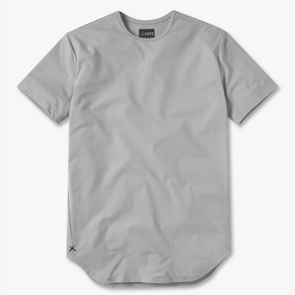 Cuts Clothing Gray Short Sleeve Tee